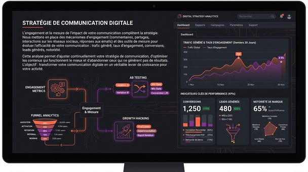 Communication digitale et stratégie de contenu