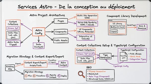Services Astro - De la conception au déploiement