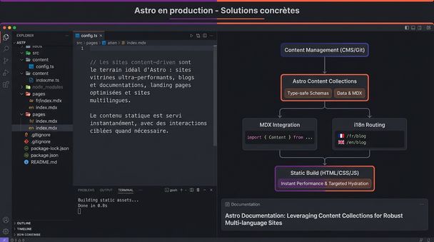 Astro en production - Solutions concrètes