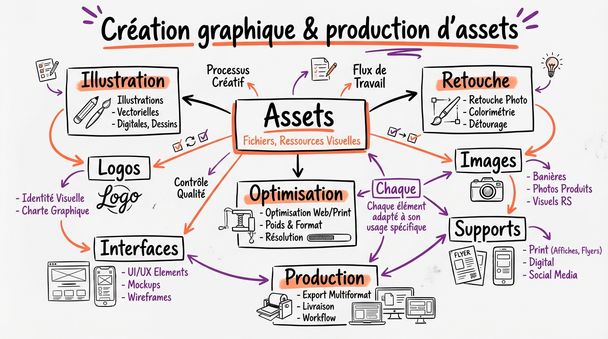 Création graphique & production d'assets