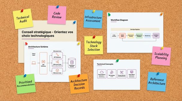 Conseil stratégique - Orientez vos choix technologiques