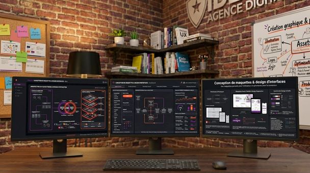 Conception de maquettes & design d'interfaces