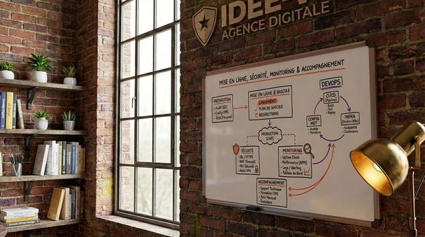 Mise en ligne, sécurité, monitoring & accompagnement