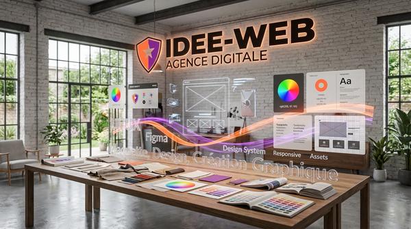 Maquette, design et création graphique