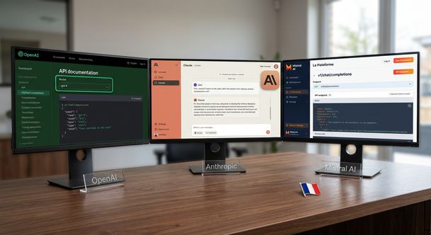 Grands modèles de langage : GPT, Claude, Mistral