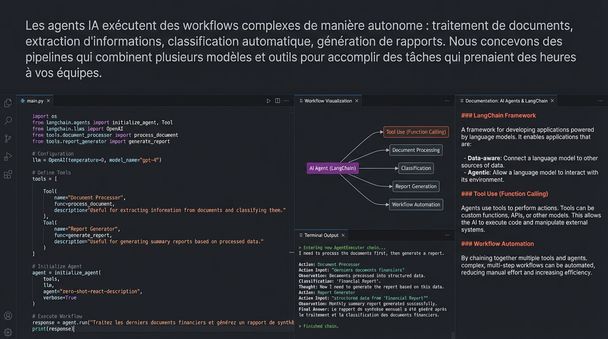 Automatisation et agents IA