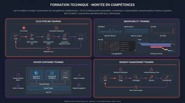 Formation technique - Montée en compétences