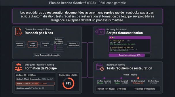 Plan de Reprise d'Activité (PRA) - Résilience garantie