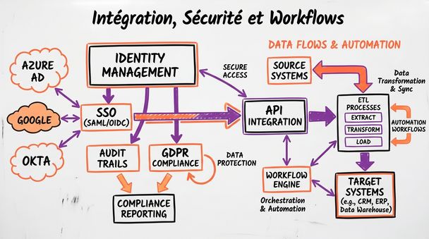 Intégration, Sécurité et Workflows