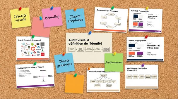 Audit visuel & définition de l'identité