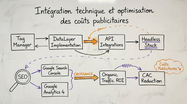 Intégration technique et optimisation des coûts publicitaires